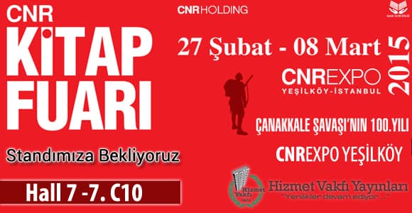 Cnr Kitap Fuarındayız