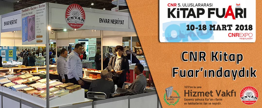 CNR Kitap Fuar’ındaydık