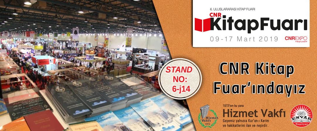 CNR Kitap Fuarı Standımıza Davet Ediyoruz