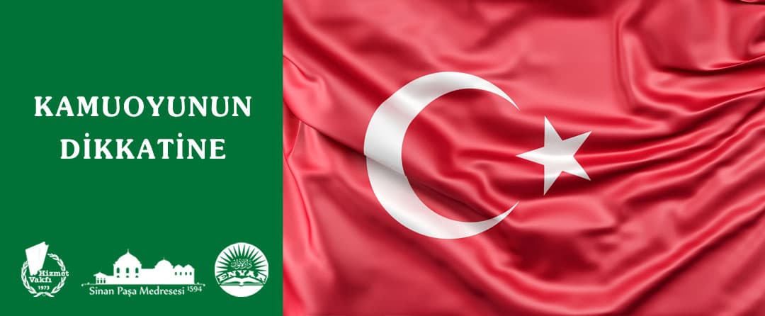 Hizmet Vakfı’ndan Kamuoyuna Duyuru